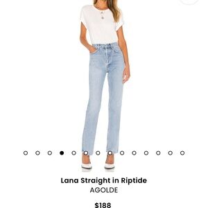Agolde Lana Straight Jeans